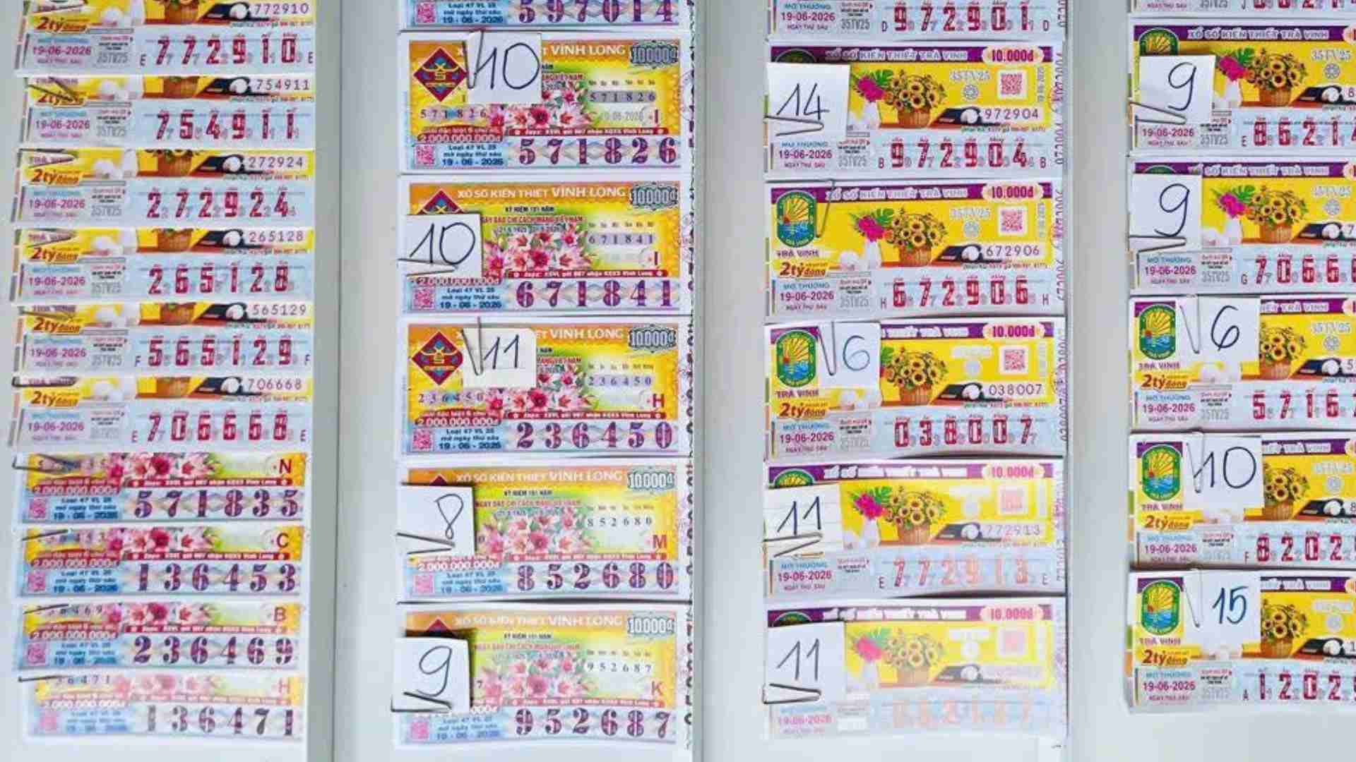 Kết quả xổ số miền Nam hôm nay - ngày 19.6.