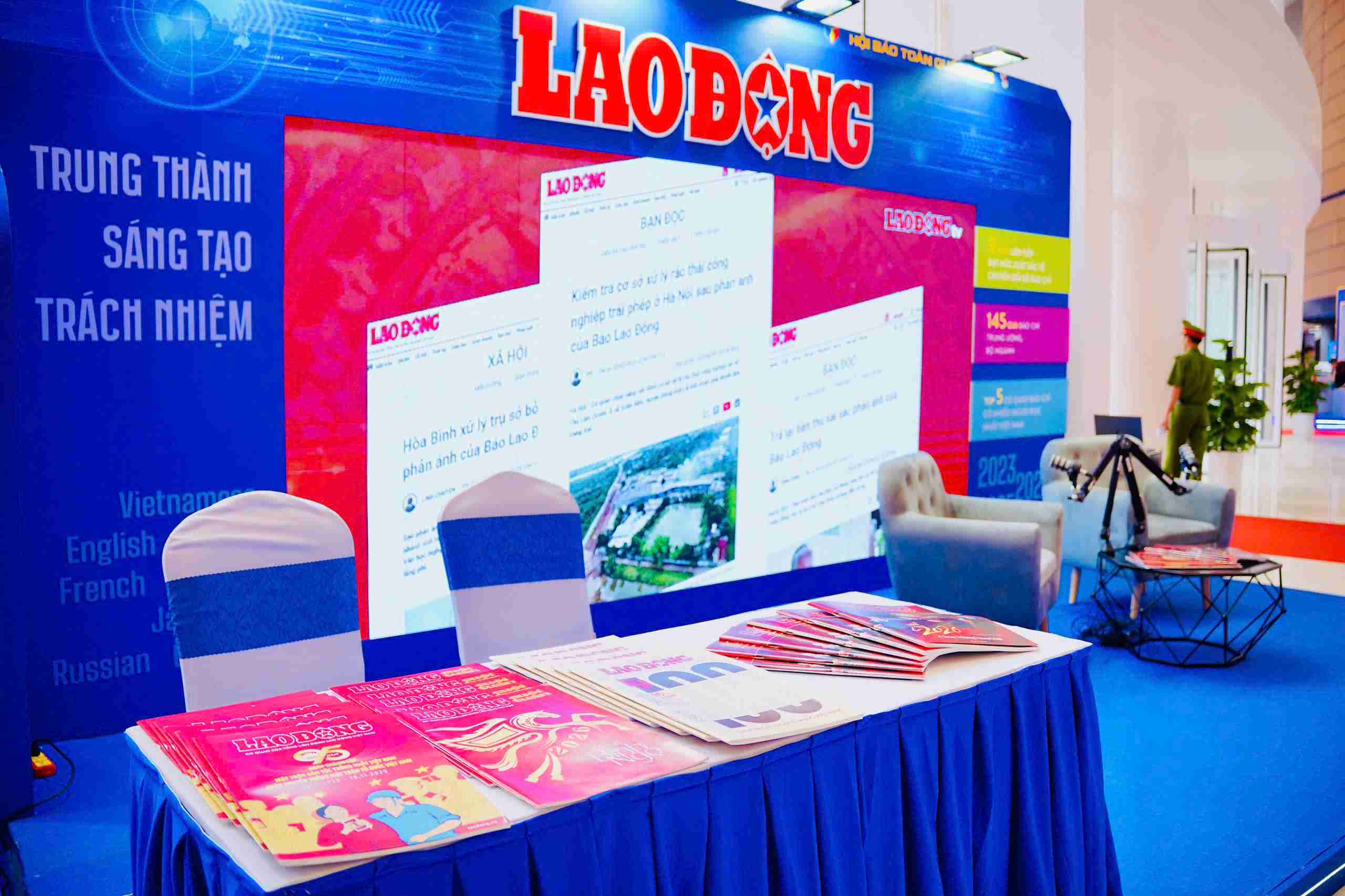 Hội Báo toàn quốc năm nay diễn ra trong 3 ngày, từ ngày 19 đến ngày 21.6.2026 quy tụ gần 100 cơ quan báo chí Trung ương và báo chí địa phương tại 34 tỉnh, thành phố trên cả nước, với nhiều sự kiện, hoạt động báo chí sôi nổi. Ảnh: Mai Dung