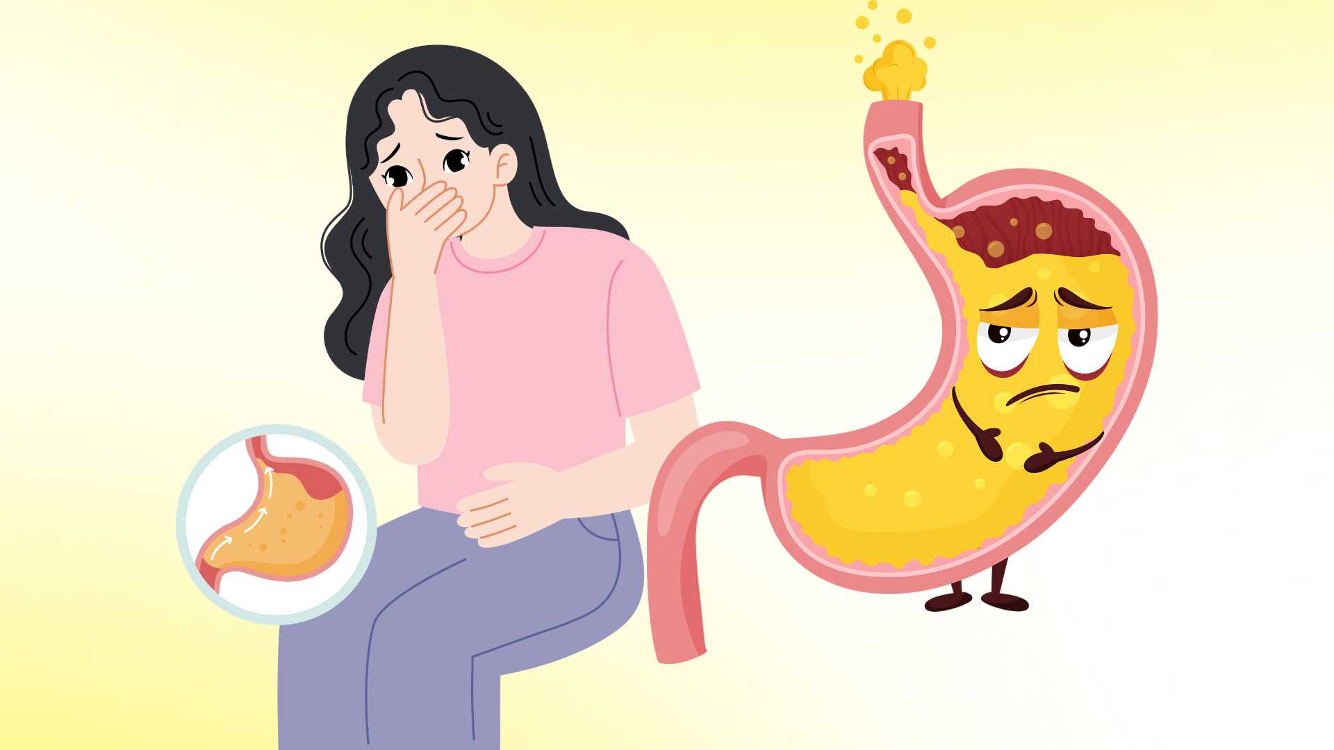 People with stomach reflux should avoid these foods