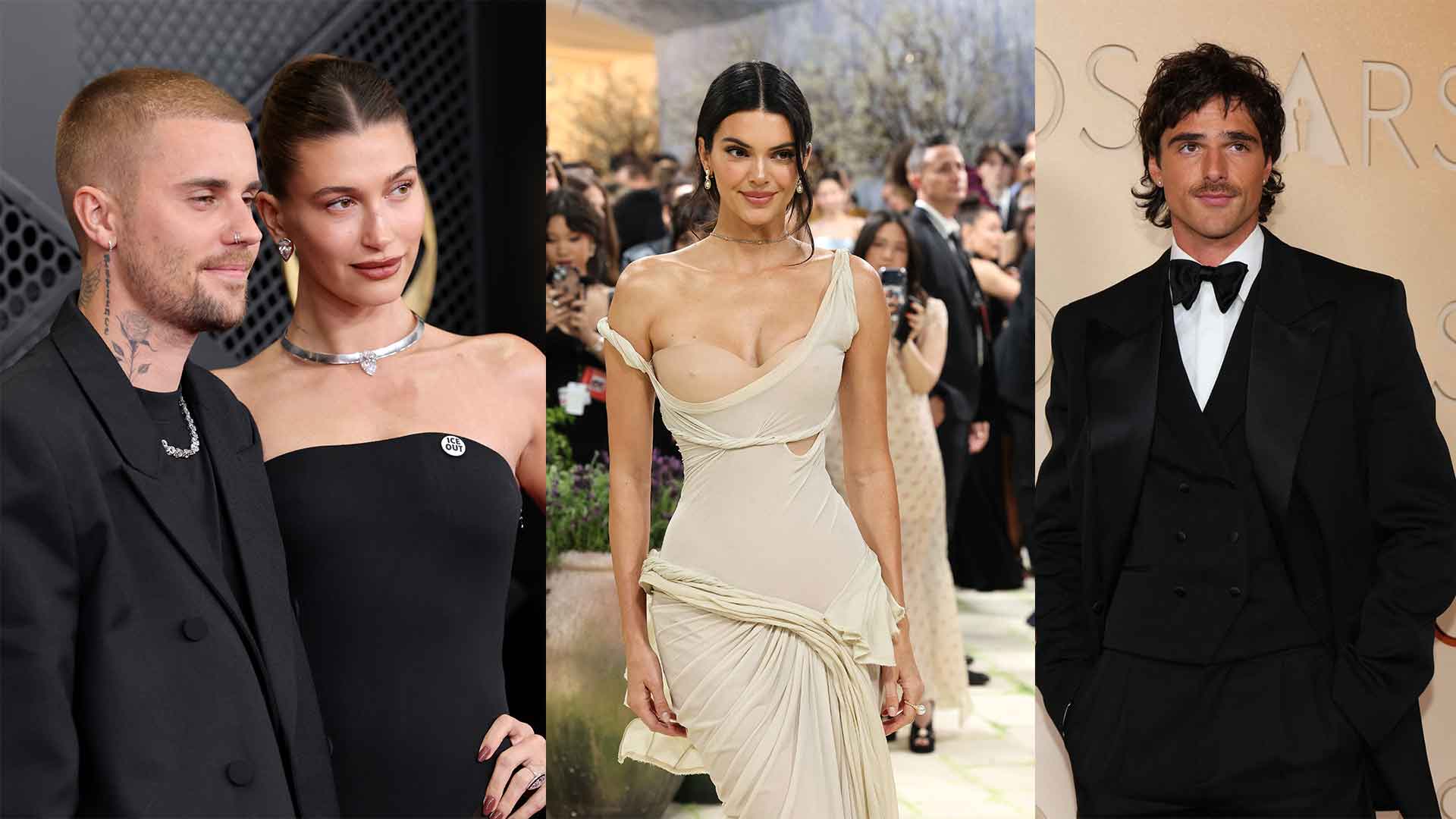 Justin and Hailey Bieber have "made love" to couple Kendall Jenner and Jacob Elordi. Photo: AFP