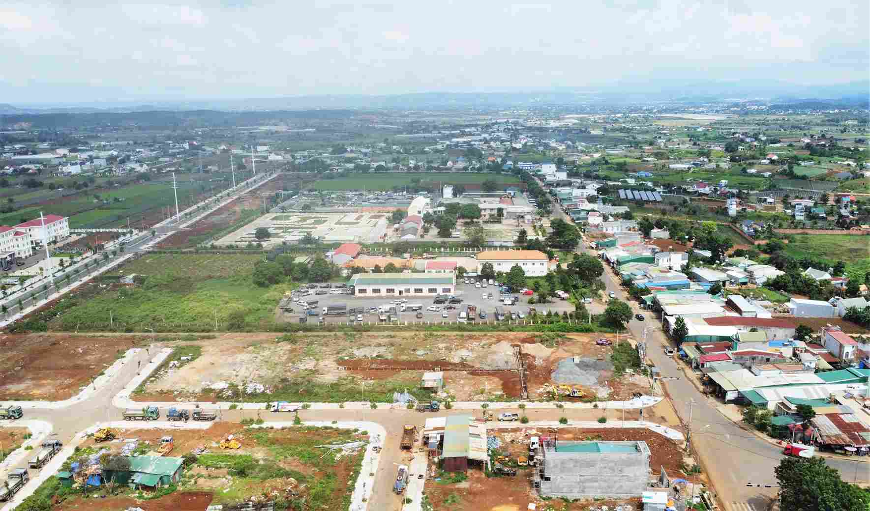 Khu công nghiệp Phú Hội đang là thế mạnh trong phát triển kinh tế của xã Đức Trọng. Ảnh: Phúc Khánh