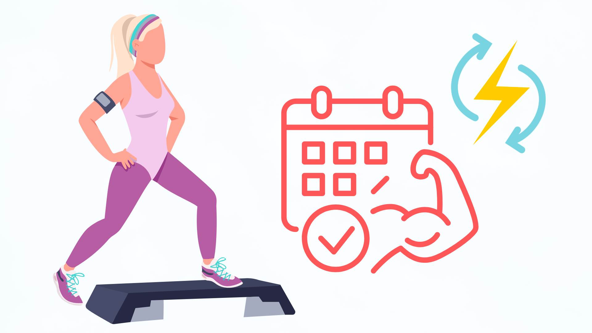 Stepping onto the podium is an exercise that helps increase muscle and maintain strength after 60 years old. Graphics: Thanh Thanh