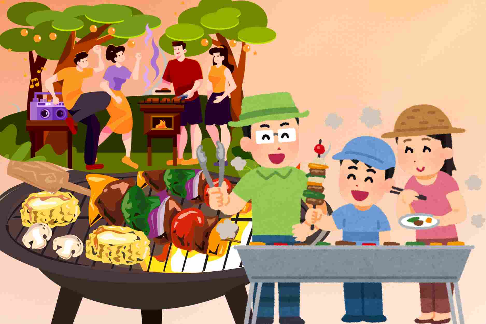 Food safety mistakes easily made in summer barbecue parties