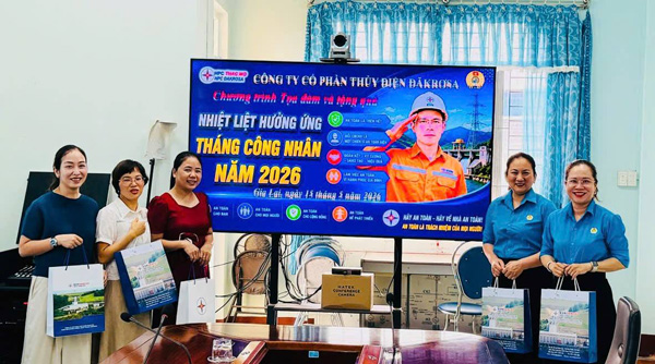 Công đoàn cơ sở công ty là chỗ dựa tinh thần bền bỉ của người lao động. Ảnh: Thanh Tuấn