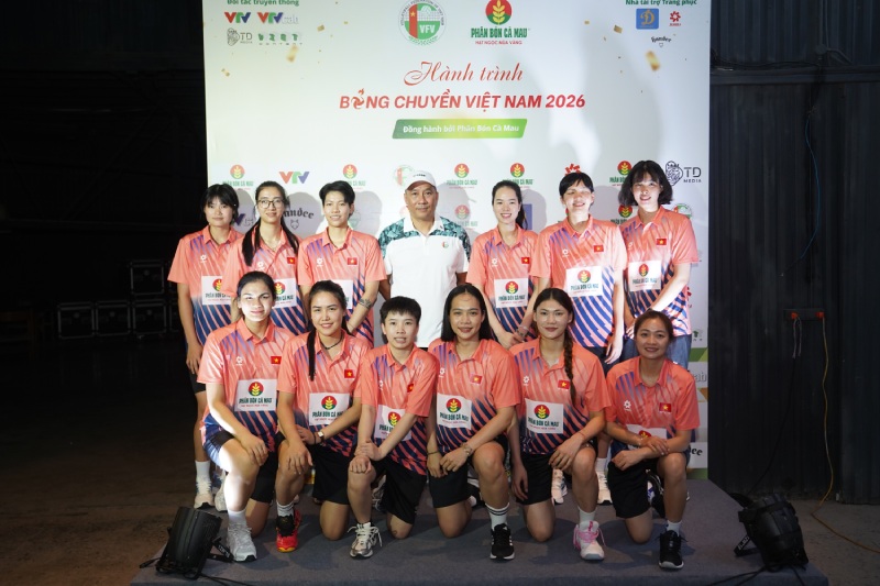 The Vietnamese women's volleyball team will have more players after the AVC Cup 2026. Photo: VFV