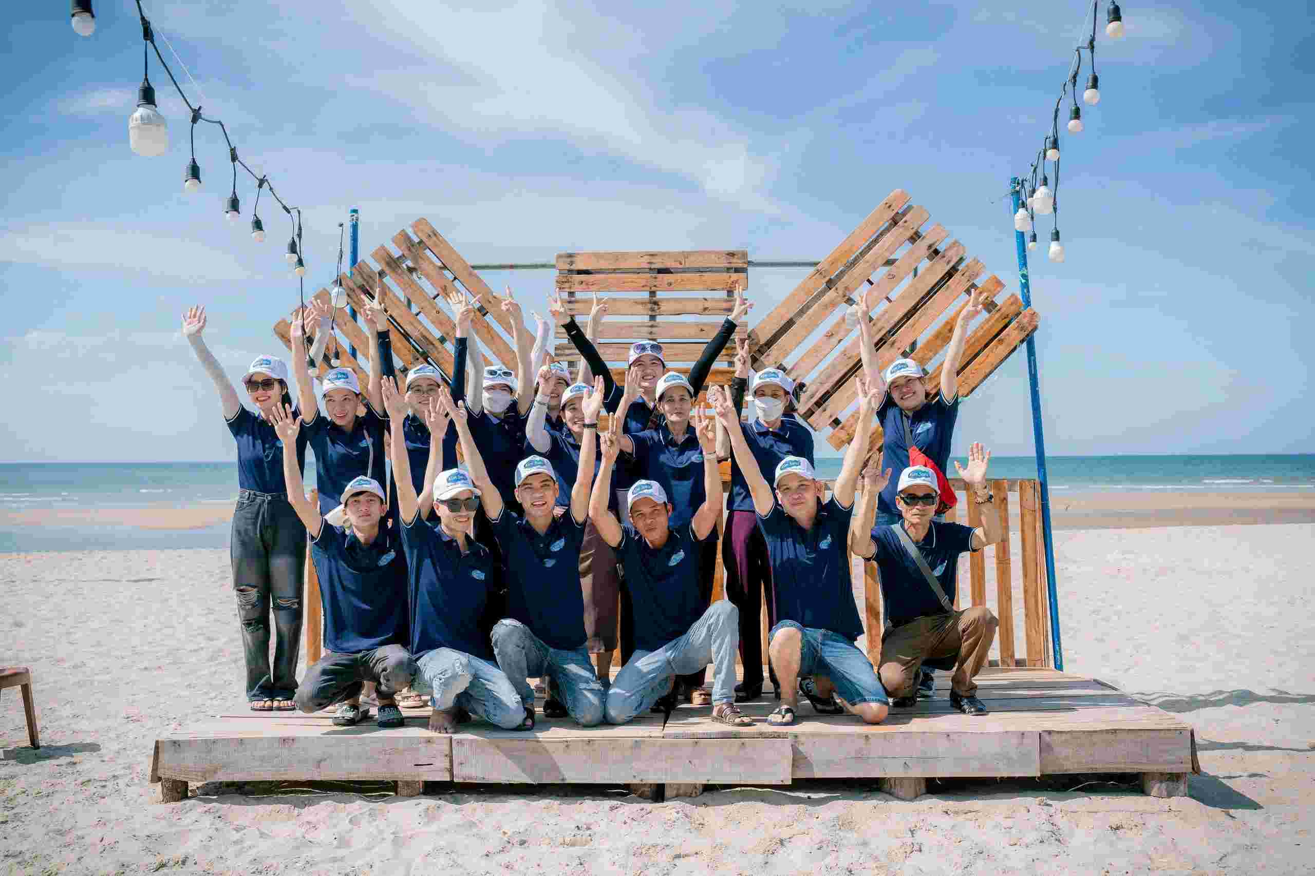 Công đoàn công ty tạo sân chơi cho đoàn viên, người lao động của công ty. Ảnh: NGUYỄN NGỌC SỮU