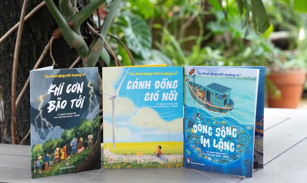 Special publication "Little Environmental Activist" for young children this summer. Photo: Publishing House