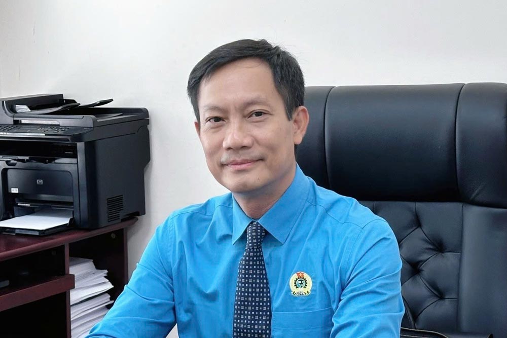 Ông Lê An Hải - Ủy viên Đoàn Chủ tịch Tổng LĐLĐVN, Chủ tịch Công đoàn Công Thương Việt Nam.