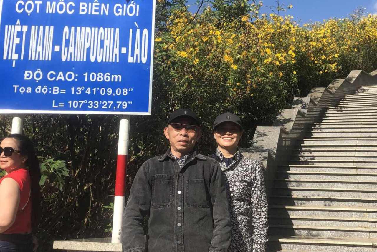 Trong năm 2024, cả hai đã thực hiện 3 chuyến xuyên Việt. Ảnh: NVCC