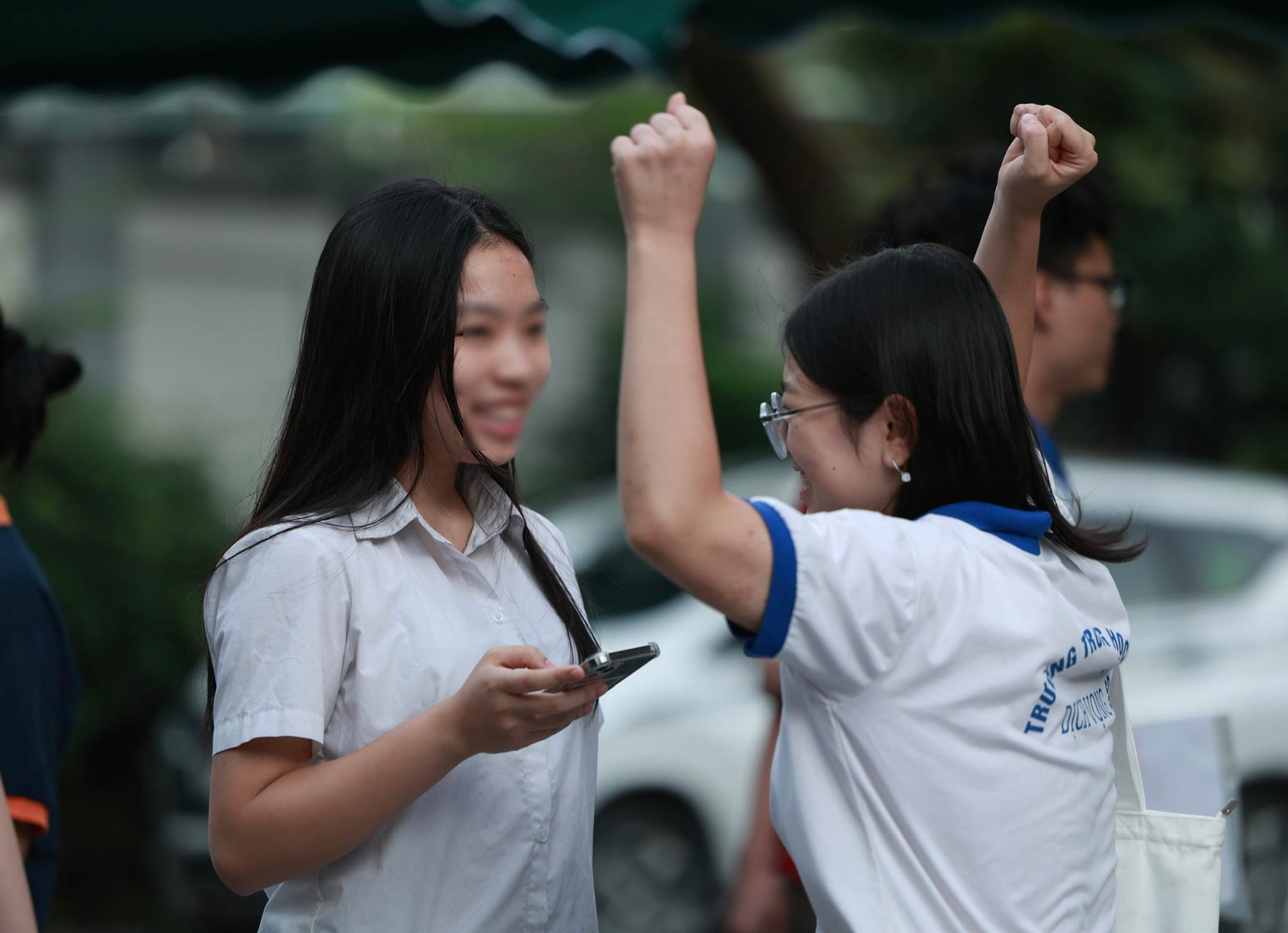 The 10th grade entrance exam is a memorable milestone for many students. Photo: Hai Nguyen