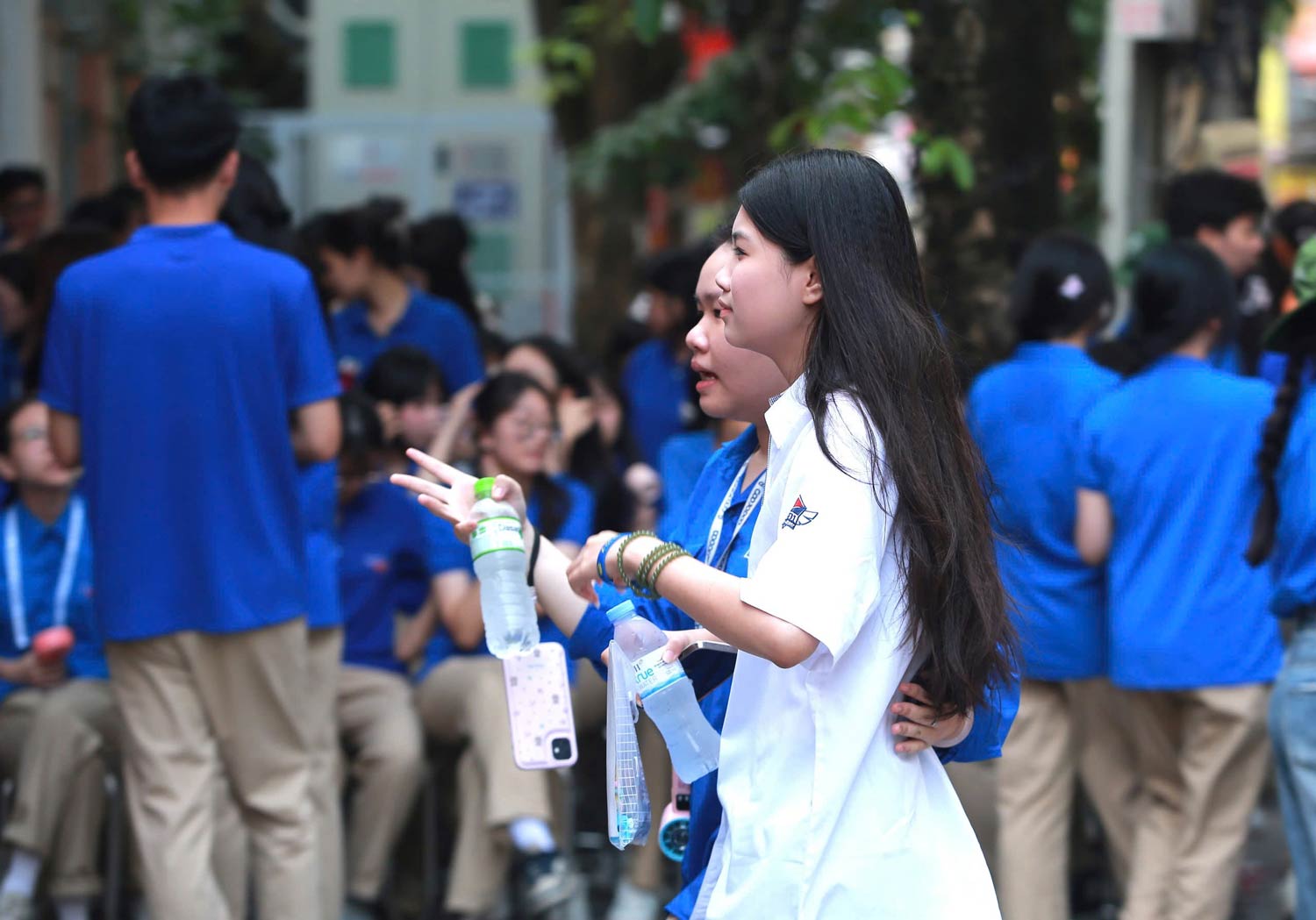 Kỳ thi khép lại, mùa hè bắt đầu với nhiều sĩ tử. Ảnh: Hải Nguyễn