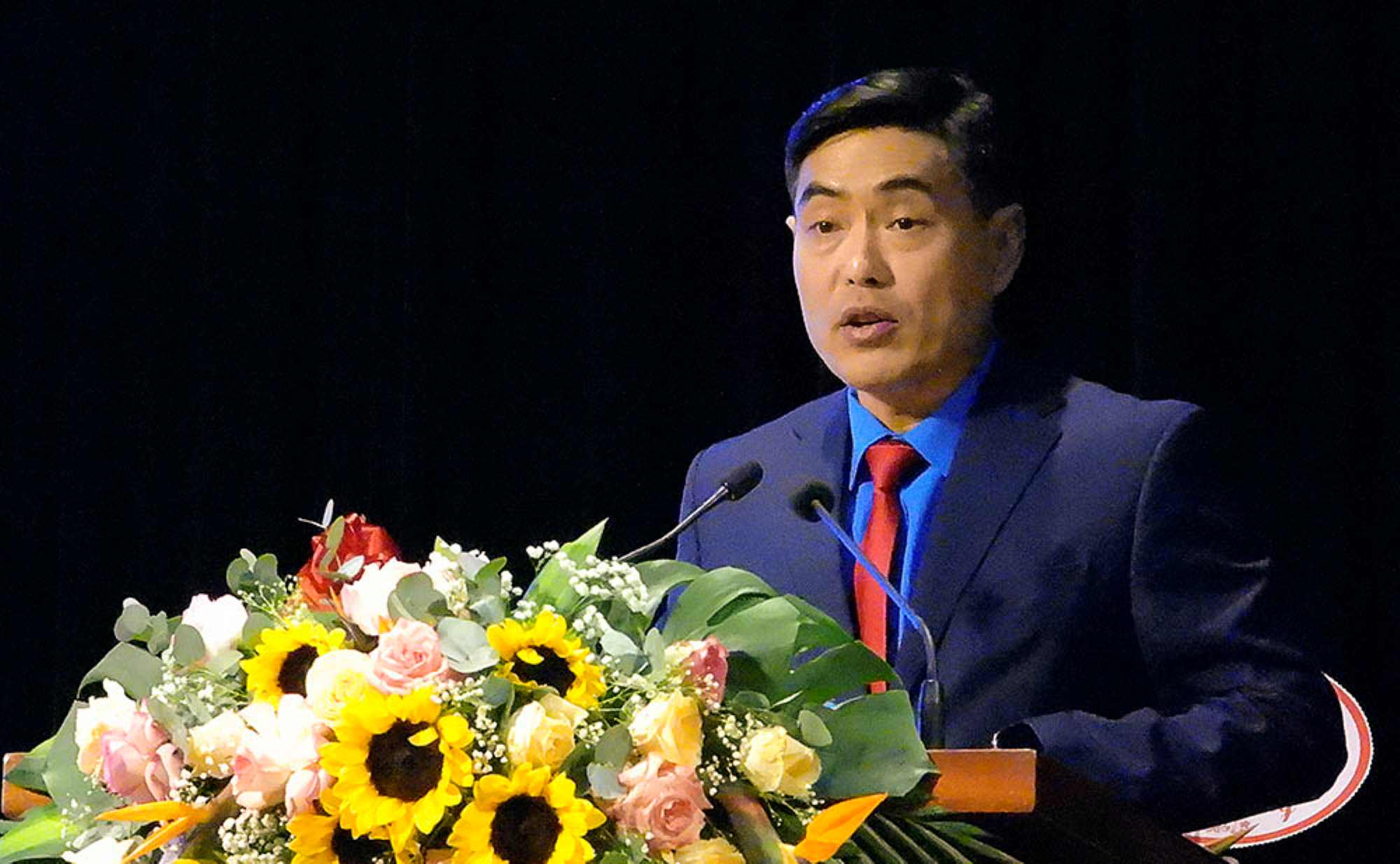 Ông Tẩn Minh Long - Ủy viên BCH Tổng LĐLĐVN, Chủ tịch LĐLĐ tỉnh Điện Biên.