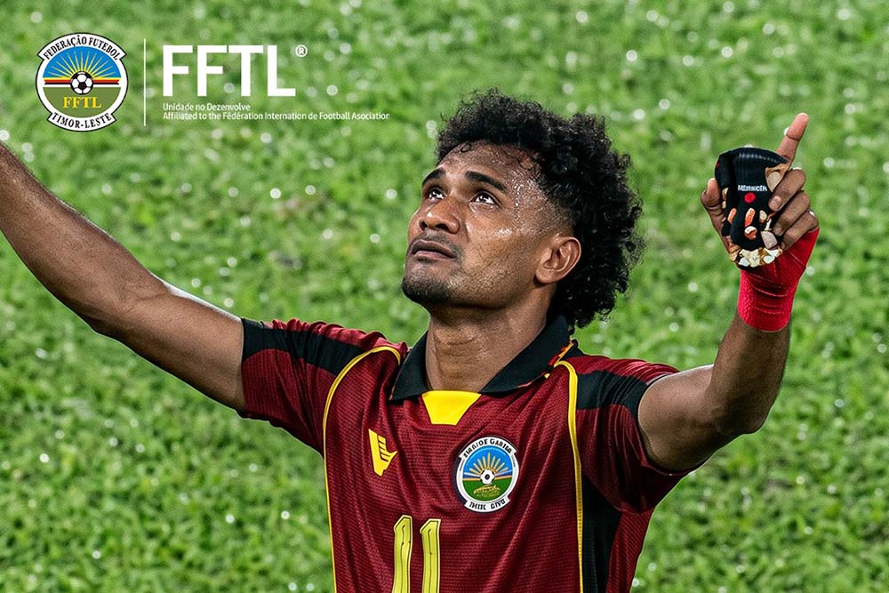 Timor-Leste wins 3-0 against Brunei in the first leg of the ASEAN Cup 2026 play-off. Photo: FFTL