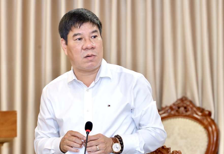 Ông Huỳnh Văn Chương, Cục trưởng Cục Quản lý chất lượng (Bộ GDĐT) cho biết, đến nay, 100% địa phương đã nhận được đề thi tốt nghiệp THPT từ Ban Cơ yếu để có thể bắt đầu tiến hành in sao đề theo kế hoạch đề ra. Ảnh: Nguyễn Mạnh 