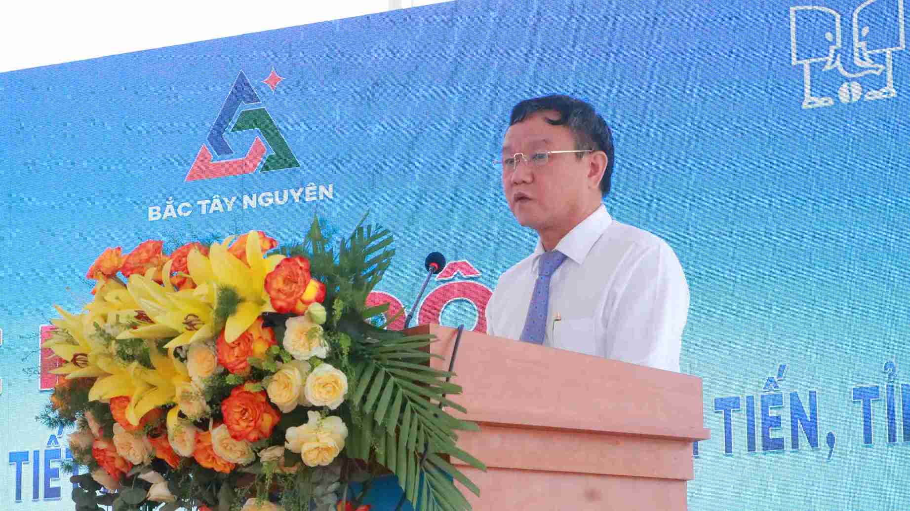 Ông Đào Mỹ - Phó Chủ tịch UBND tỉnh Đắk Lắk phát biểu. Ảnh: Minh Huệ