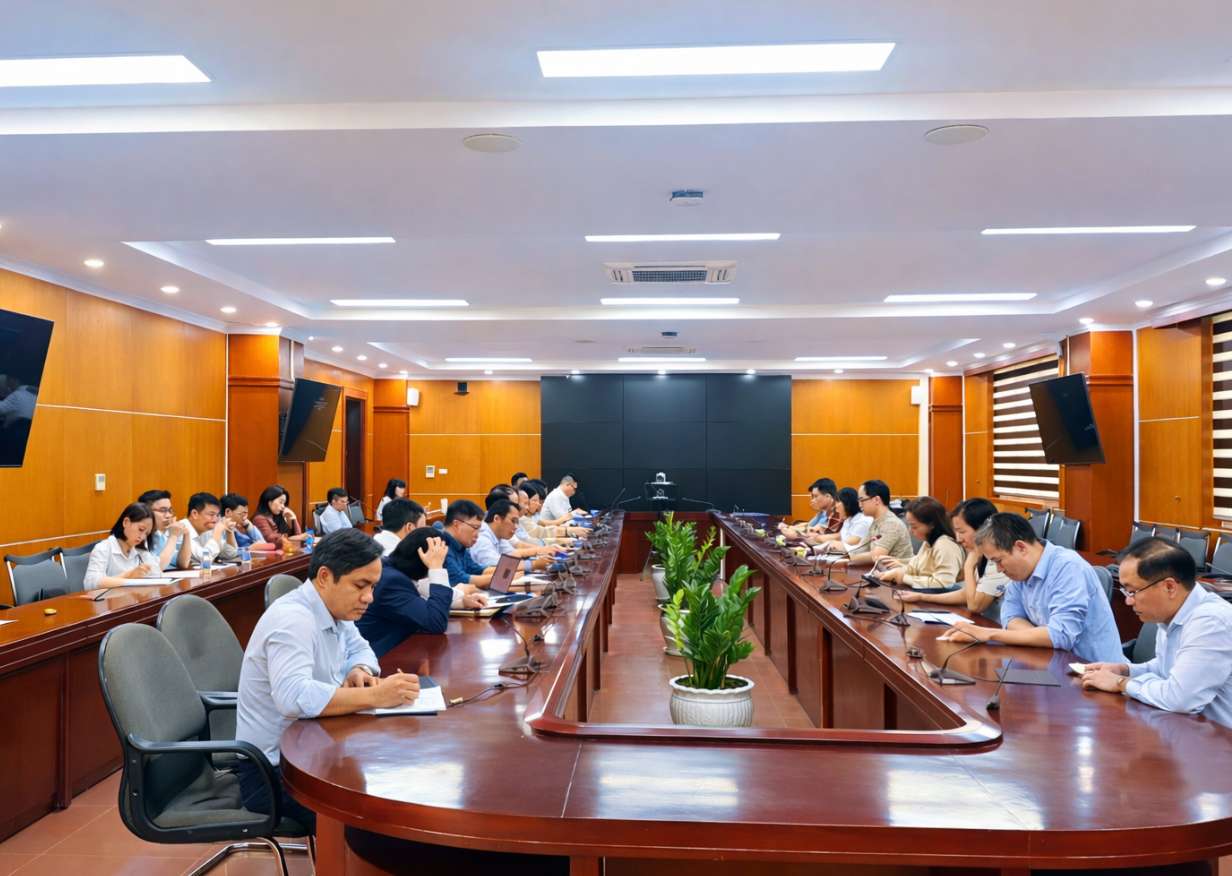 Nhiều cuộc họp chuyên đề, các phiên làm việc kỹ thuật chuyên sâu và nhiều vòng lấy ý kiến đã được tổ chức với sự tham gia của các cục, vụ, viện nghiên cứu, tập đoàn, tổng công ty và doanh nghiệp đầu ngành. Ảnh: BCT