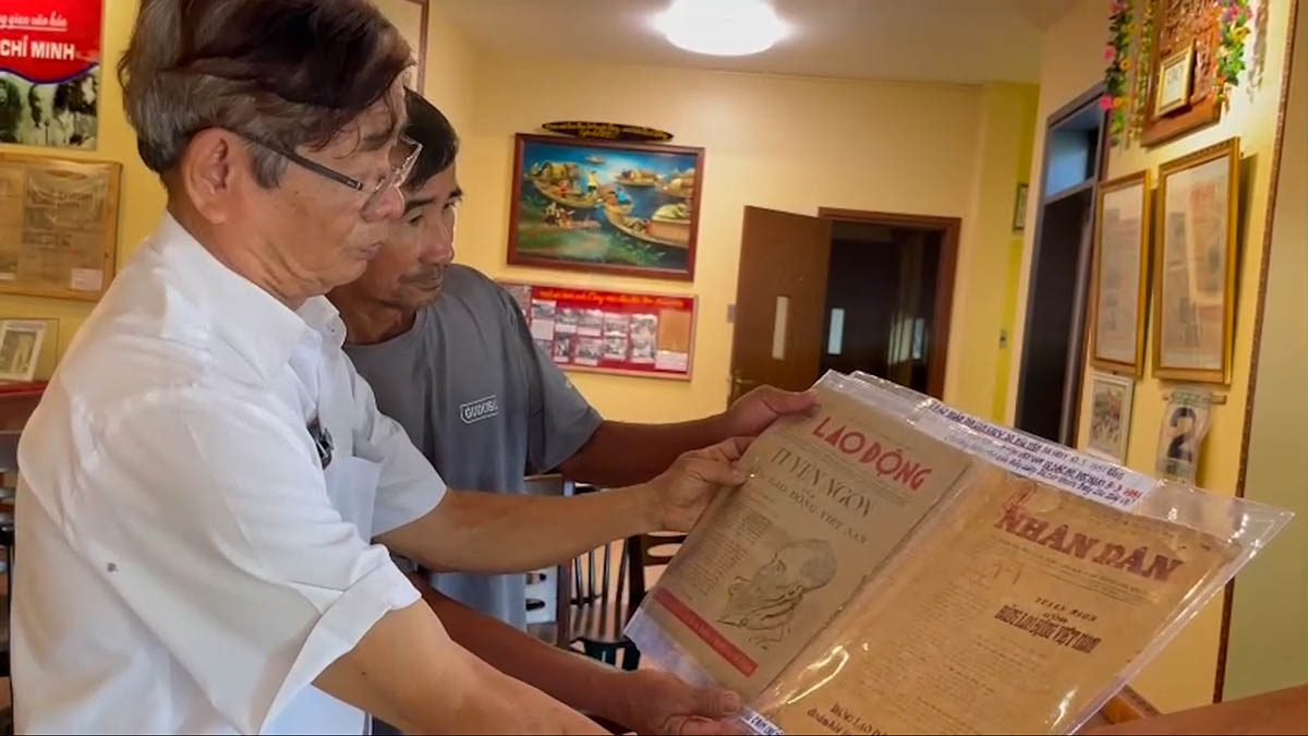 The massive collection of Vietnamese Revolutionary Journalism by veterans in Ho Chi Minh City.