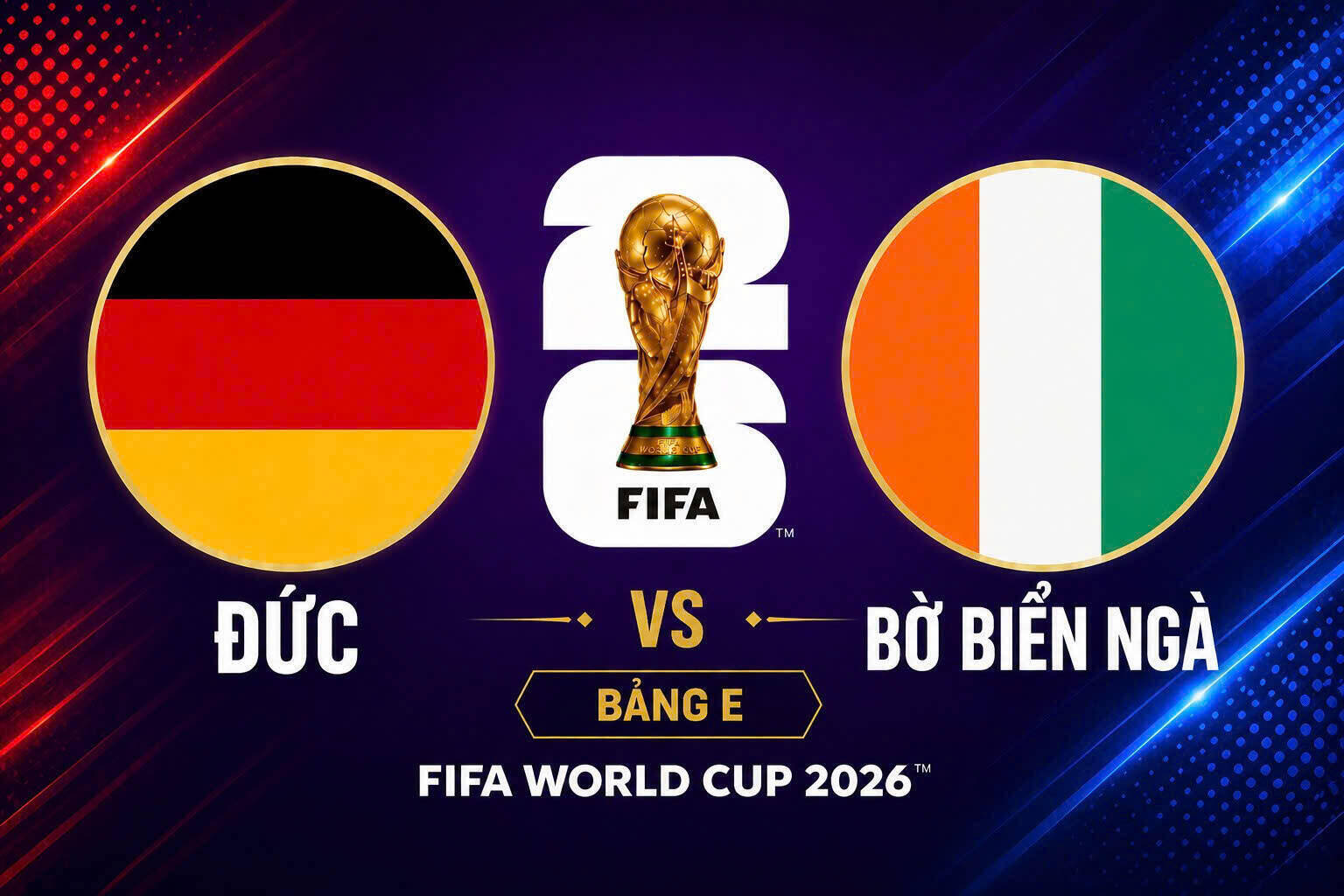 Predict the score of Germany vs Ivory Coast at World Cup 2026. Graphics: Dieu Anh