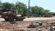 Primer plano de la primera zona de reasentamiento completada para servir al proyecto de ferrocarril de alta velocidad a través de Huế. Foto: Nguyễn Luân