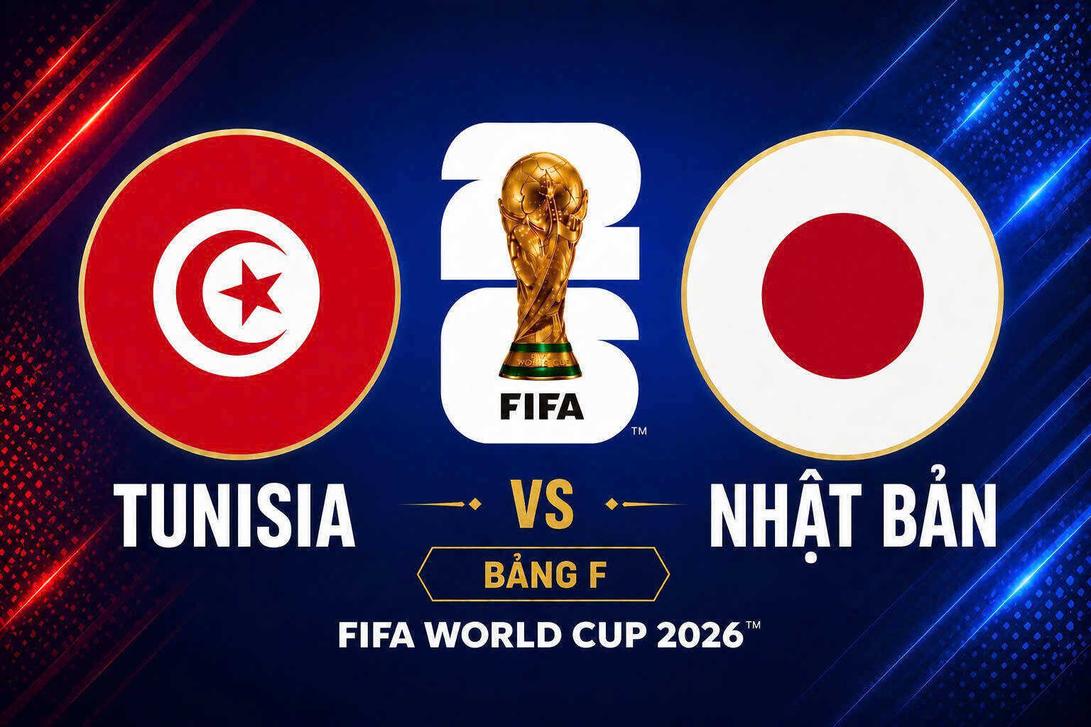 2026年ワールドカップ、チュニジア対日本のスコア予想。グラフィック:ヴァン・アン