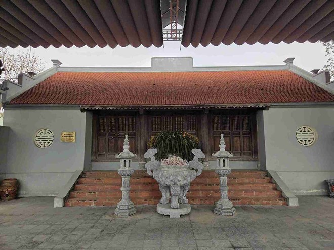 Nhà tưởng niệm bà Hoàng Thị Loan - Thân mẫu Chủ tịch Hồ Chí Minh. Ảnh: Hải Minh