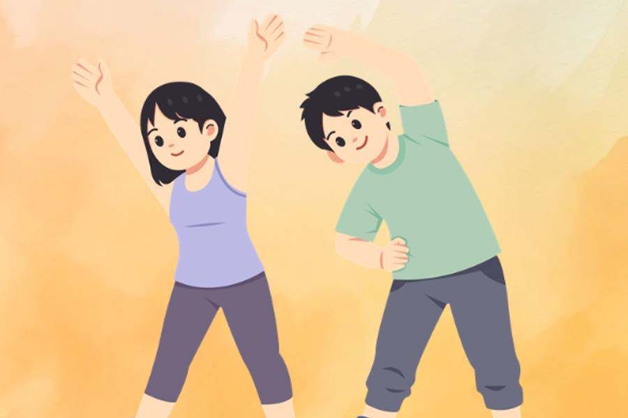 Notes not to be missed when exercising in the evening