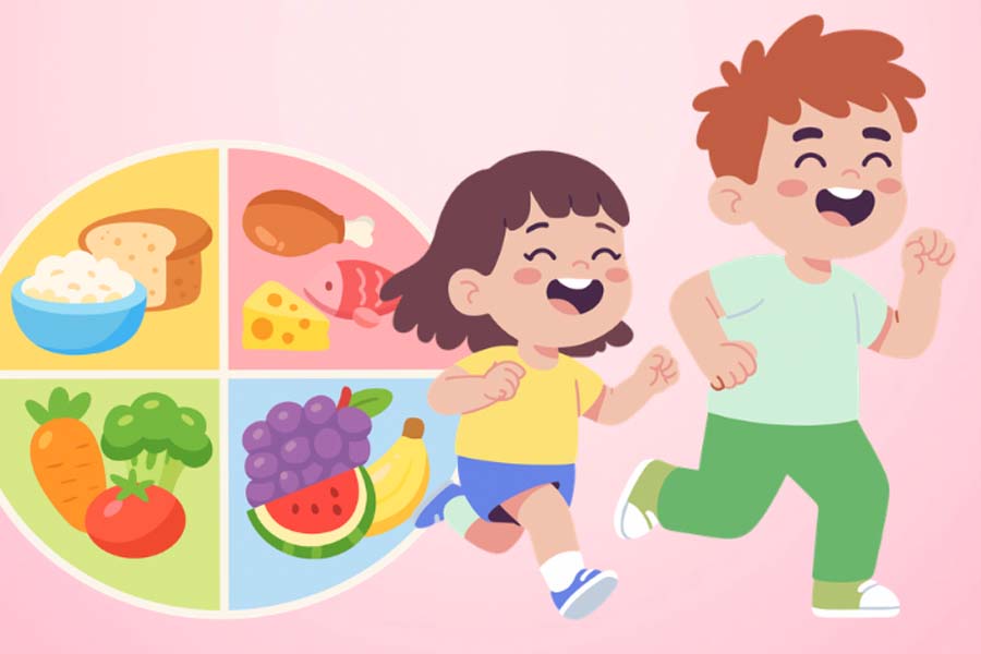 Balanced diet supports children's healthy development in the summer
