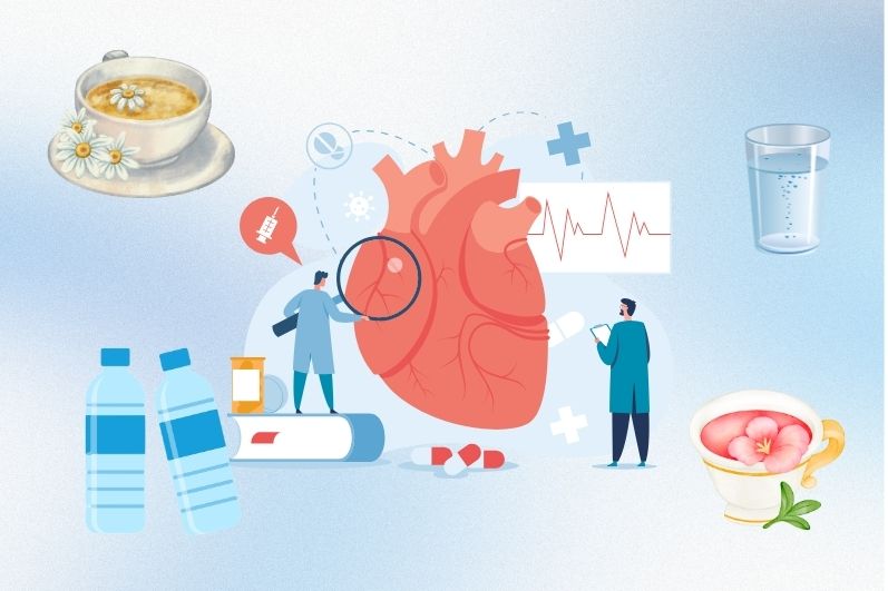 Familiar drinks to help maintain stable heart rate