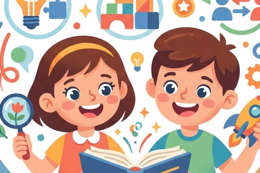Methods to help children maintain their interest in learning every day. Graphics: Thien Nhan