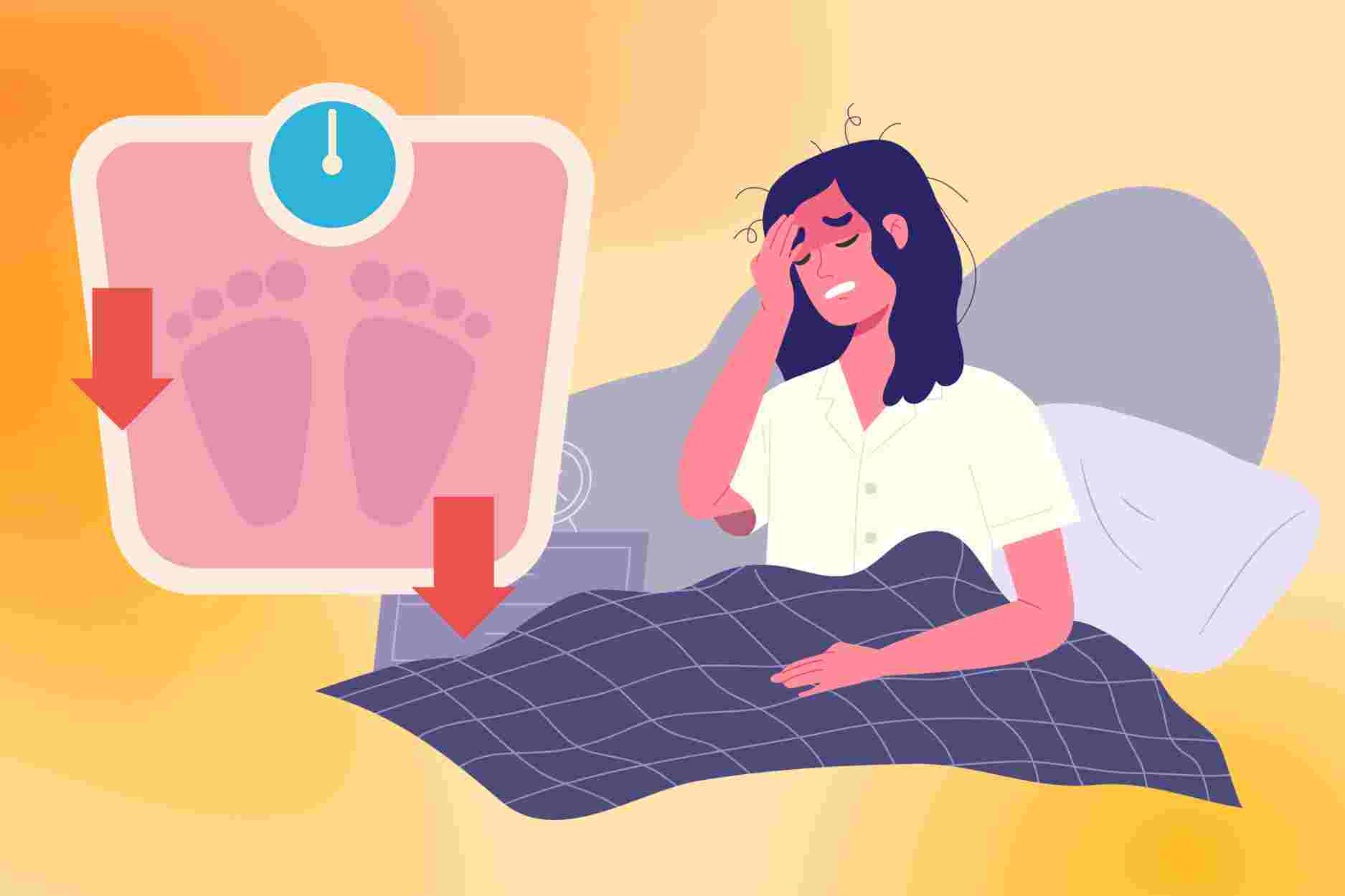 How to improve insomnia accompanied by weight loss