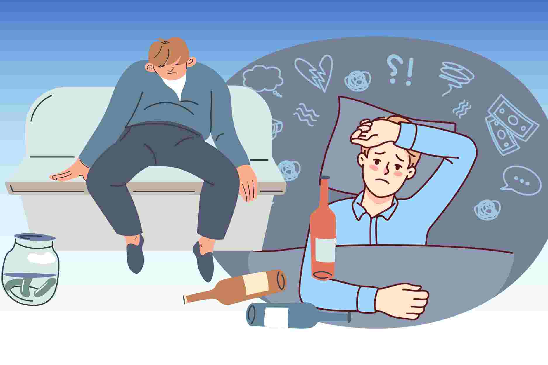 How to improve alcohol intoxication and insomnia