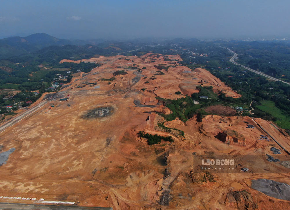 The appearance of Tran Yen Industrial Park is gradually being completed. Photo: Tan Van