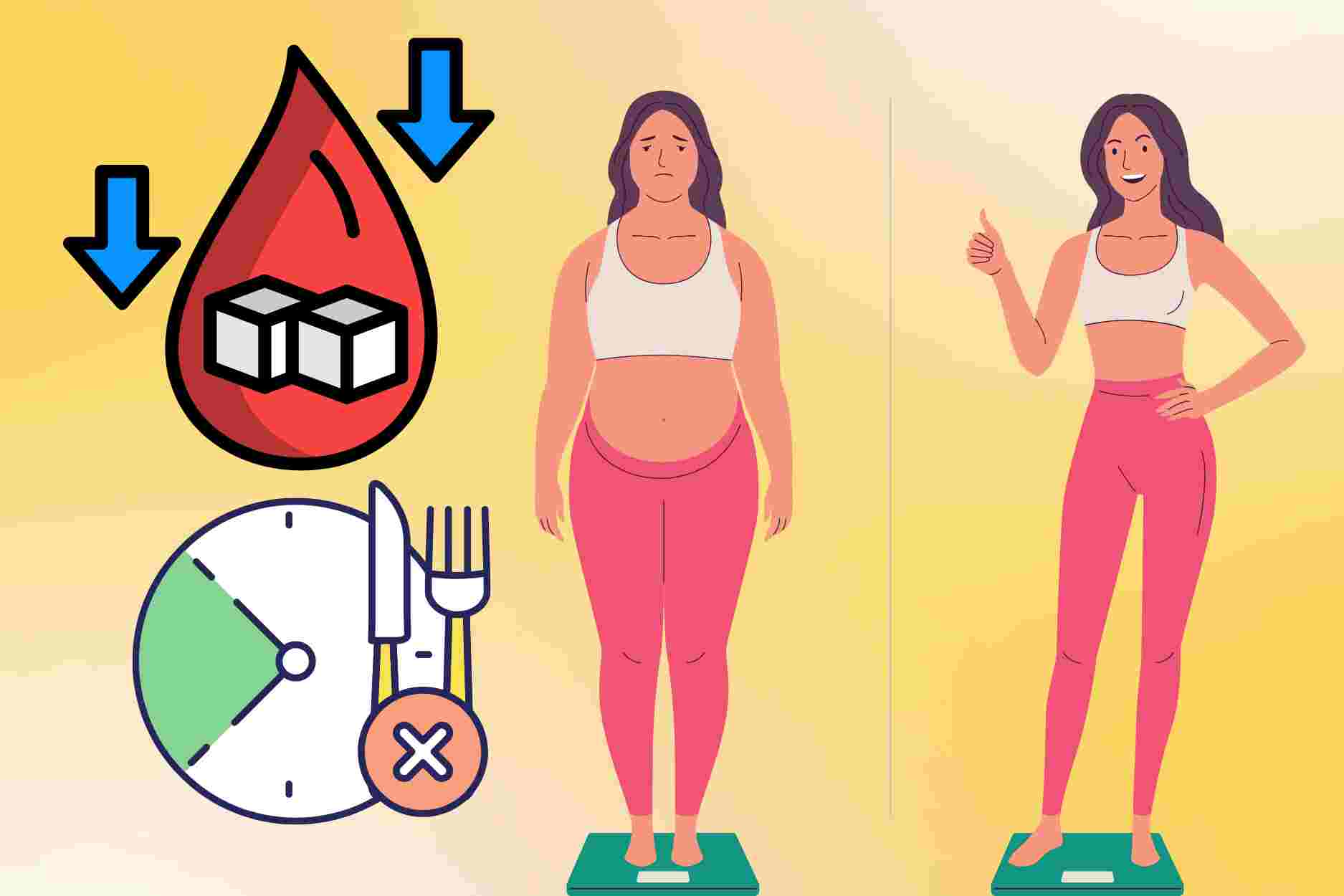 2 effective ways to lose weight, limit hypoglycemia
