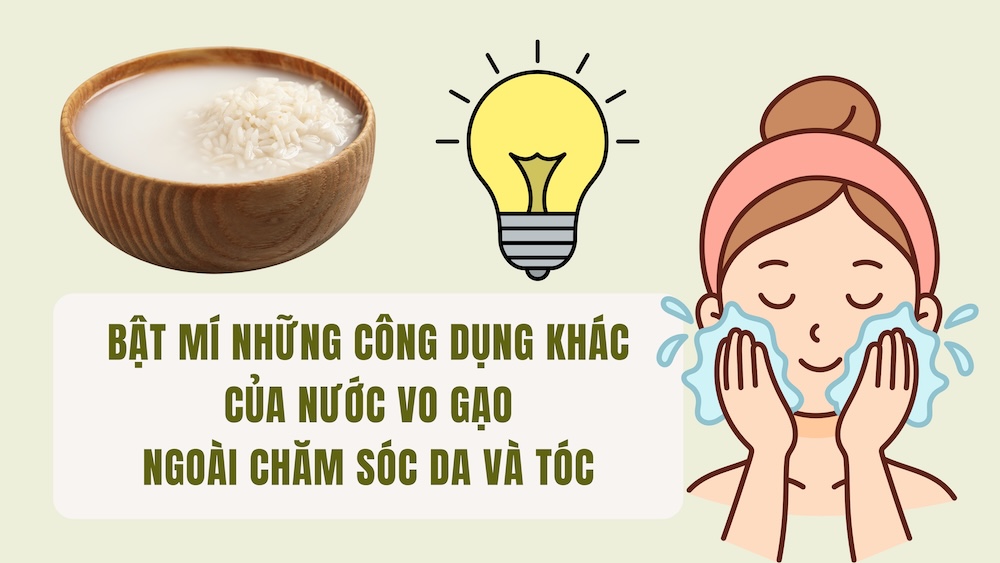 Revelando otros usos del agua de arroz además del cuidado de la piel y el cabello