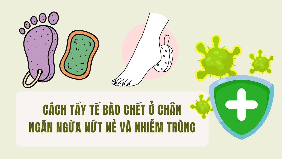 How to exfoliate legs to prevent cracking and infection