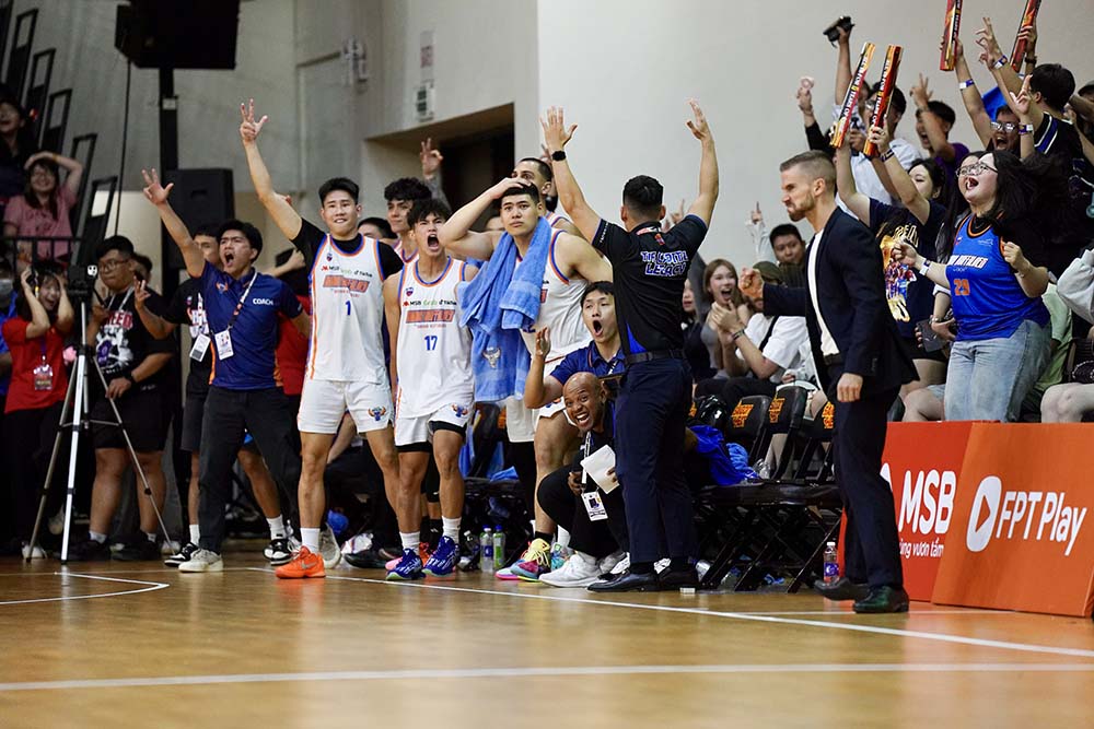 Hanoi Buffaloes continues to maintain their winning record at VBA 2026 after their victory over Saigon Heat. Photo: VBA