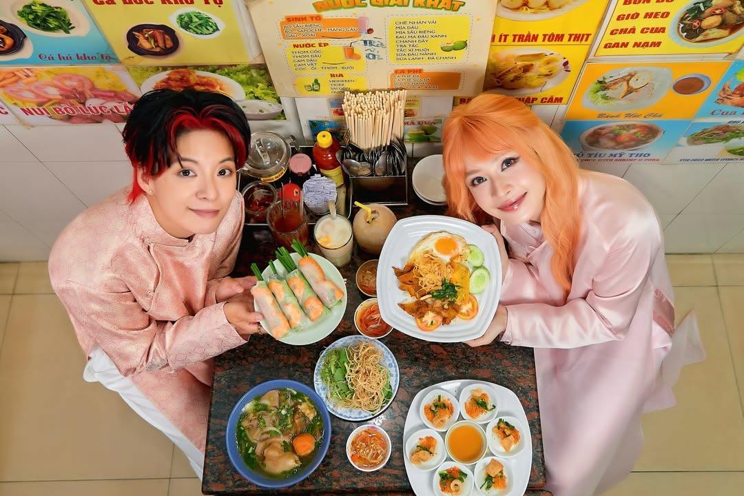 Chi Pu introduces Vietnamese cuisine through music video. Photo: NVCC
