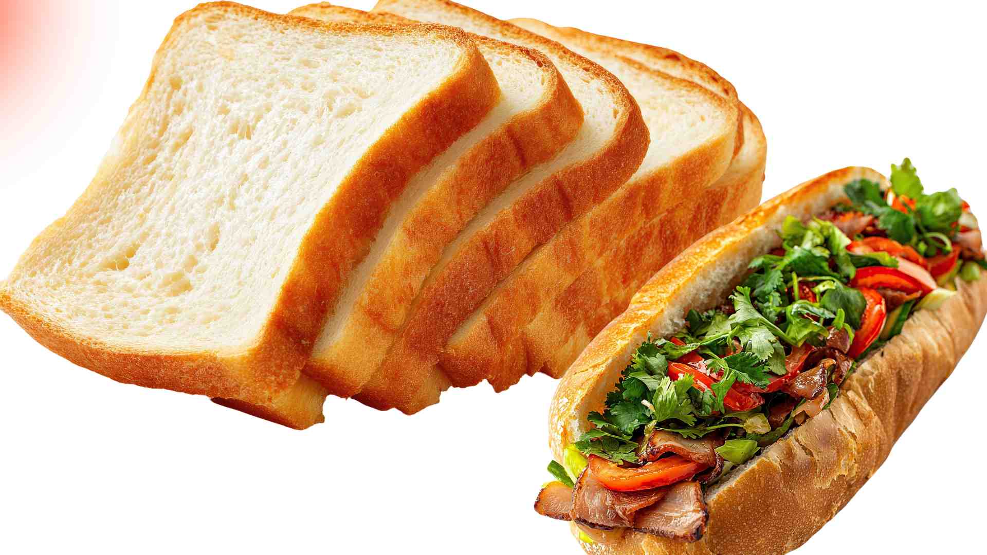 White bread made from refined flour, has removed most of the fiber and nutrients, people with diabetes should replace it with whole wheat bread. Graphic photo: Huong Son
