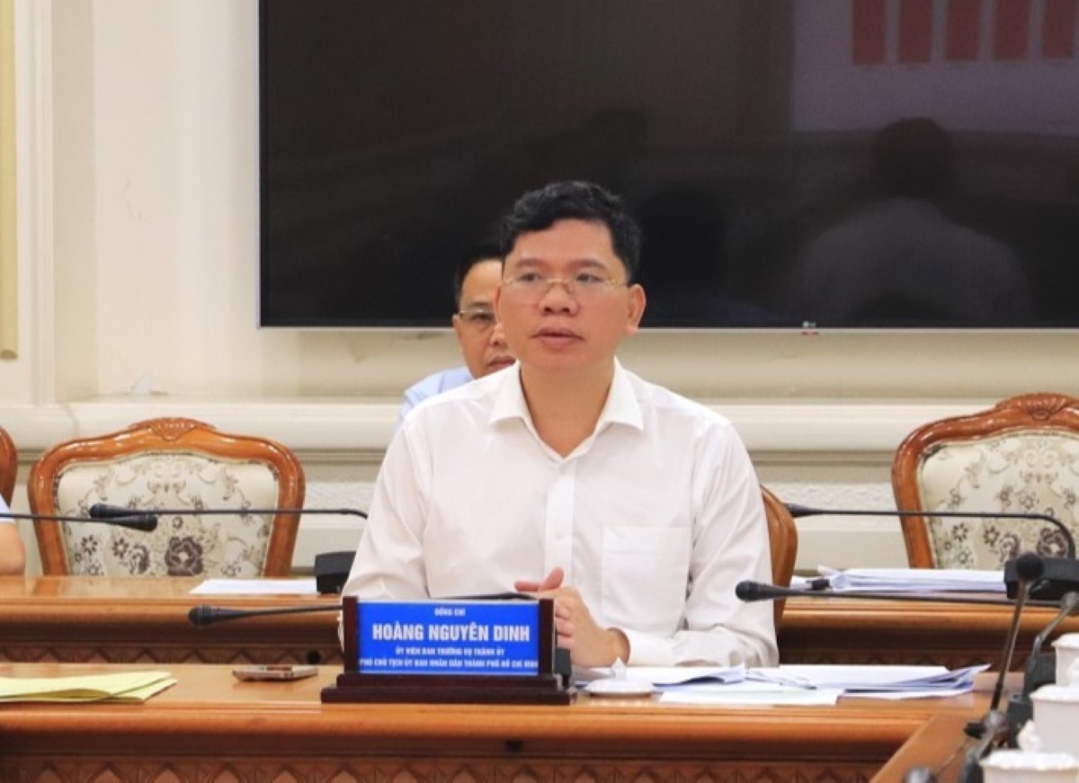 Phó Chủ tịch UBND TPHCM Hoàng Nguyên Dinh. Ảnh: Minh Thư