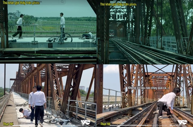 Đoạn video hé lộ hậu trường cảnh ẩu đả trong phim giờ vàng hút 1,2 triệu view sau 1 ngày đăng tải. Ảnh cắt từ video