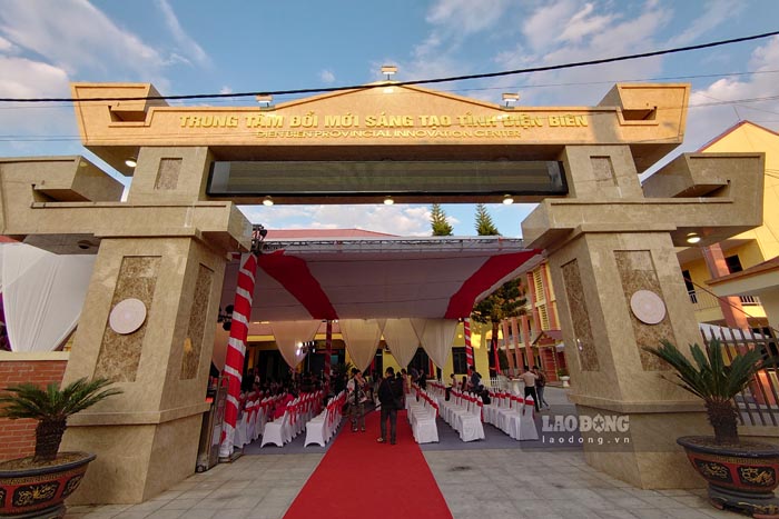The Provincial Innovation Center is located in residential group 6, Dien Bien Phu ward. Photo: Thanh Binh