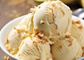 El helado de mango casero se está convirtiendo en una opción popular en verano. Foto: Thuy Duong