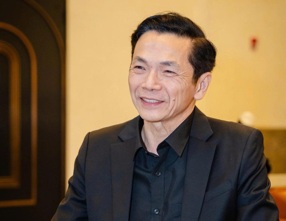 NSND Trung Anh đóng phim điện ảnh “Mật mã Đông Dương” của Điện ảnh Công an Nhân dân. Ảnh: NVCC