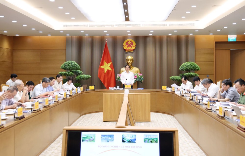 Hội nghị thẩm định điều chỉnh Quy hoạch sử dụng đất quốc gia. Ảnh: VGP