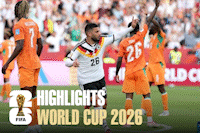 Vidéo des buts de la Coupe du Monde 2026: Allemagne - Côte d'Ivoire (2-1)