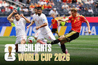 Video of World Cup 2026 goals: Belgium - Iran (0-0)