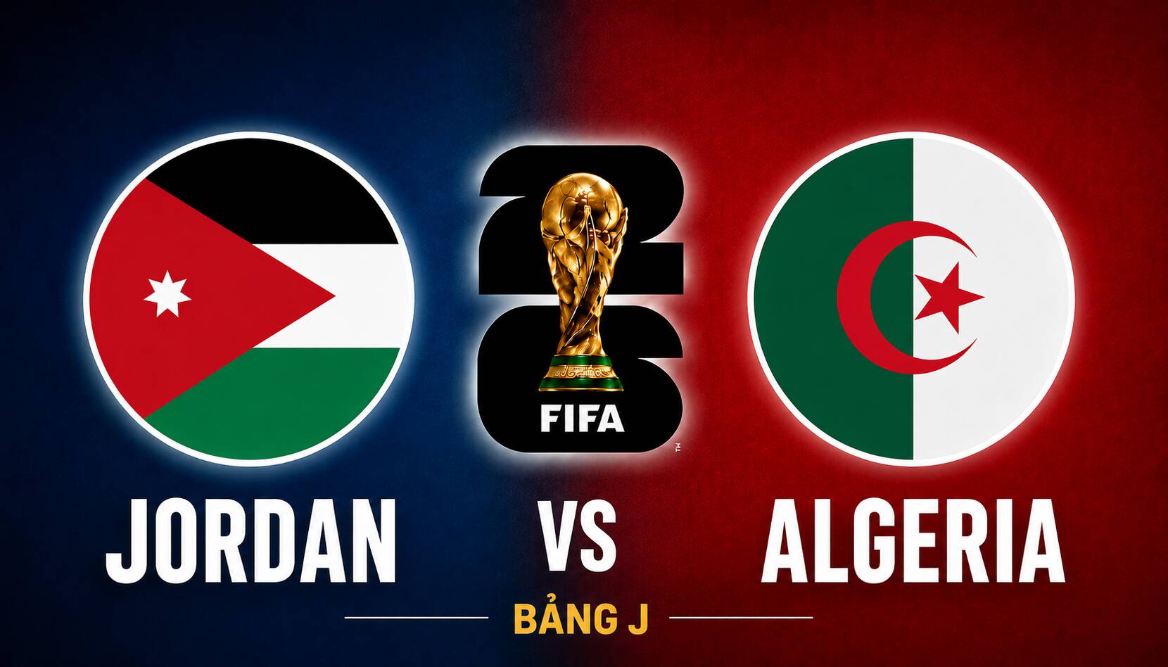 Prédisez le score de la Jordanie contre l’Algérie à la Coupe du monde 2026. Graphique : Van An