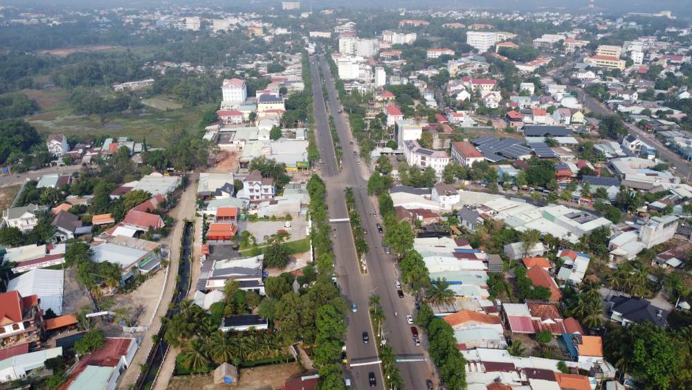 37 khu phố sẽ được sắp xếp thành 12 khu phố. Ảnh: Đình Trọng