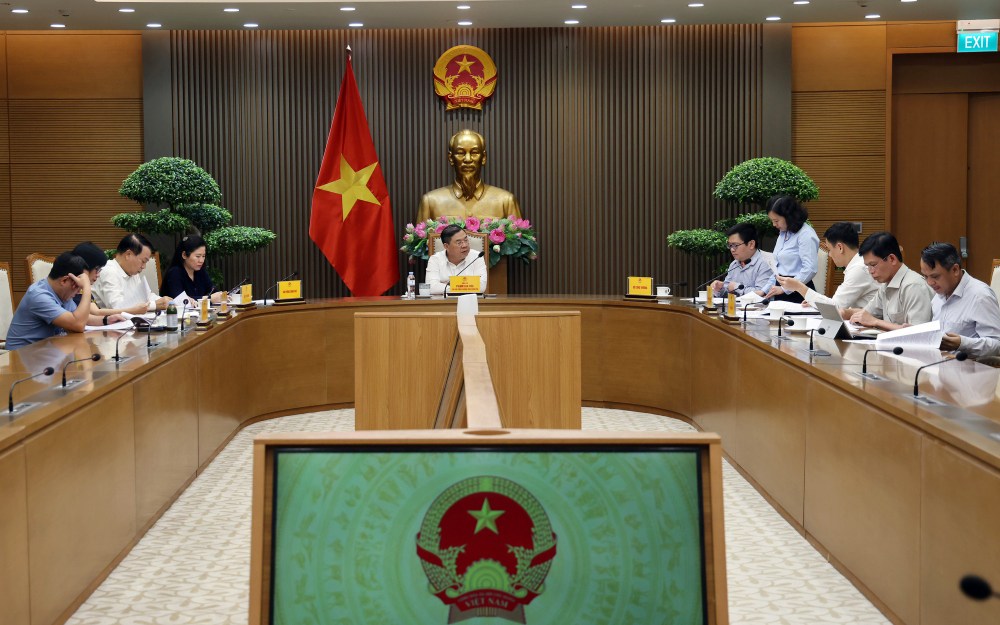 Quang cảnh cuộc họp. Ảnh: VGP