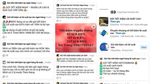 Công an Hà Nội cảnh báo bẫy gửi tiết kiệm lãi suất cao. Ảnh: Minh Hạnh 
